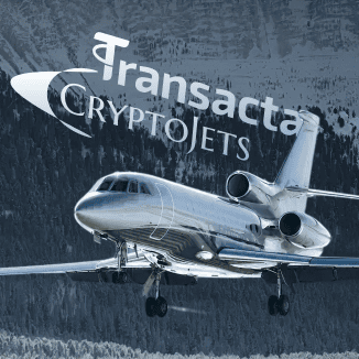 CryptoJets Partners with Transacta